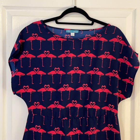 Pim + Larkin Flamingo Dress - Picture 3 of 8